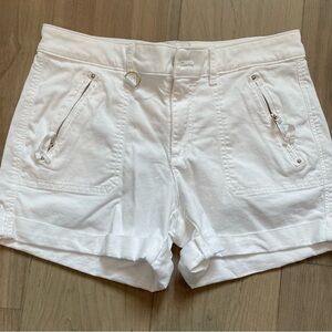 Women’s WHBM Pret-A-Play Shorts, White, Size 6